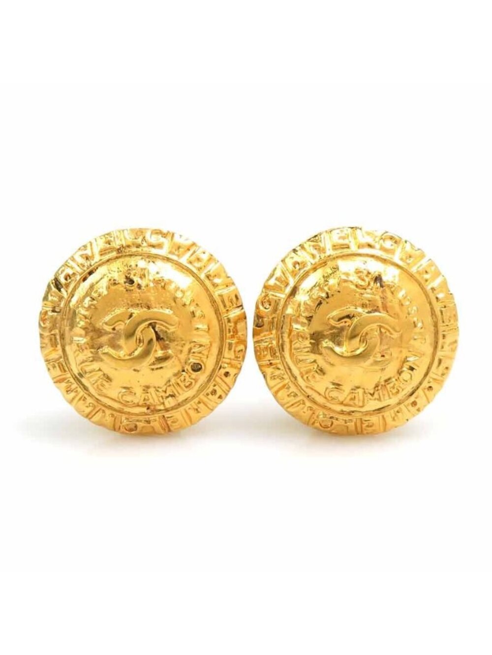 Chanel Earrings CC Logo